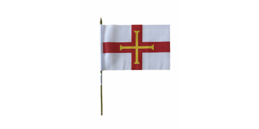 Guernsey handheld flag